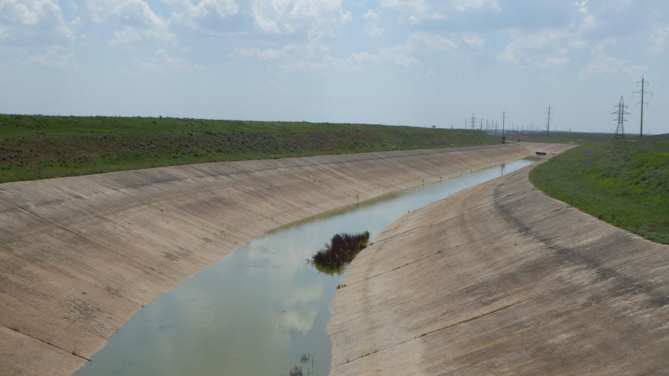 Обеспечения Крыма водой. Последние новости. 