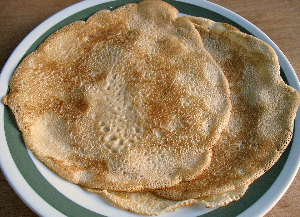 Блины с мясом